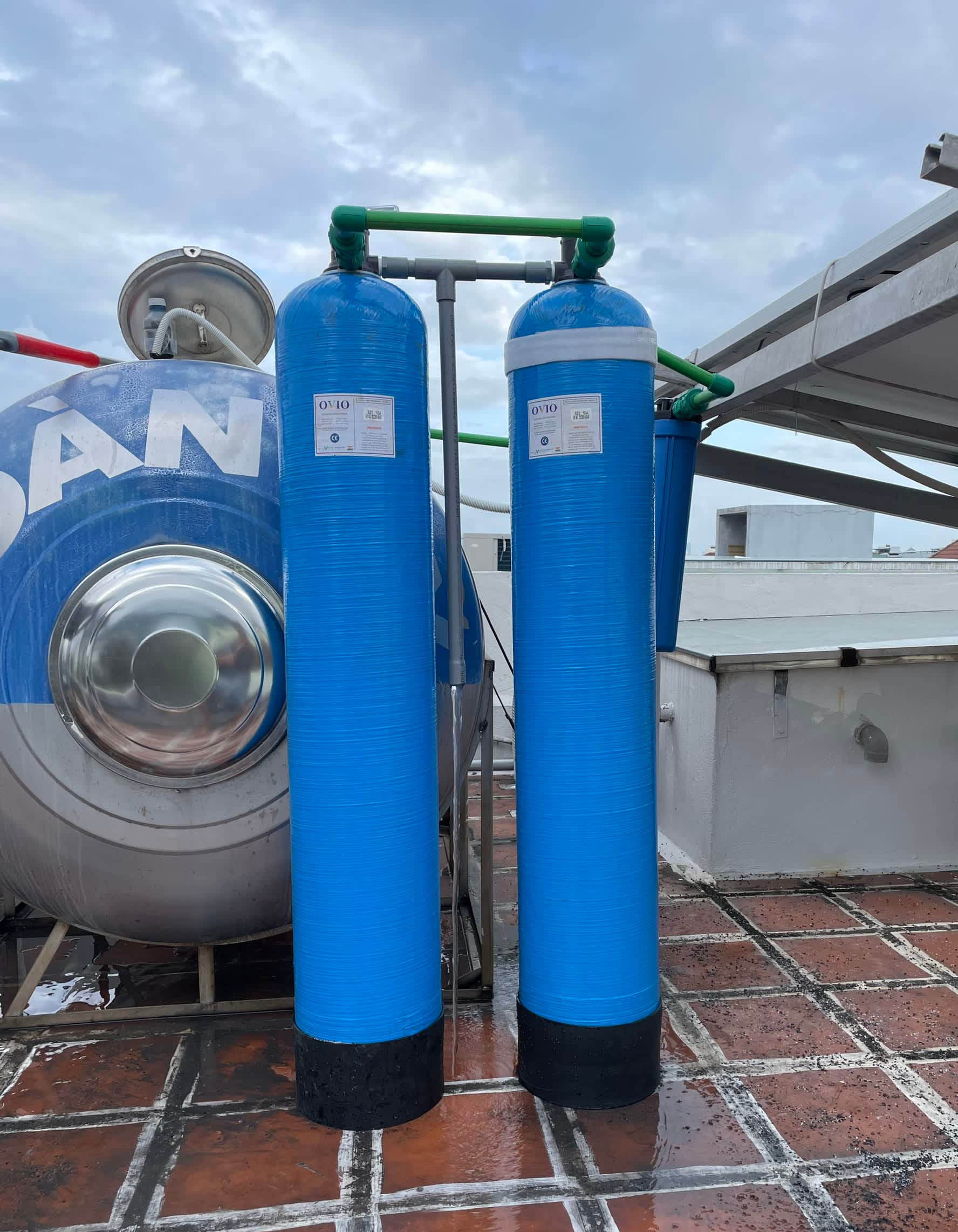 Cột lọc đầu nguồn Chiến Thắng